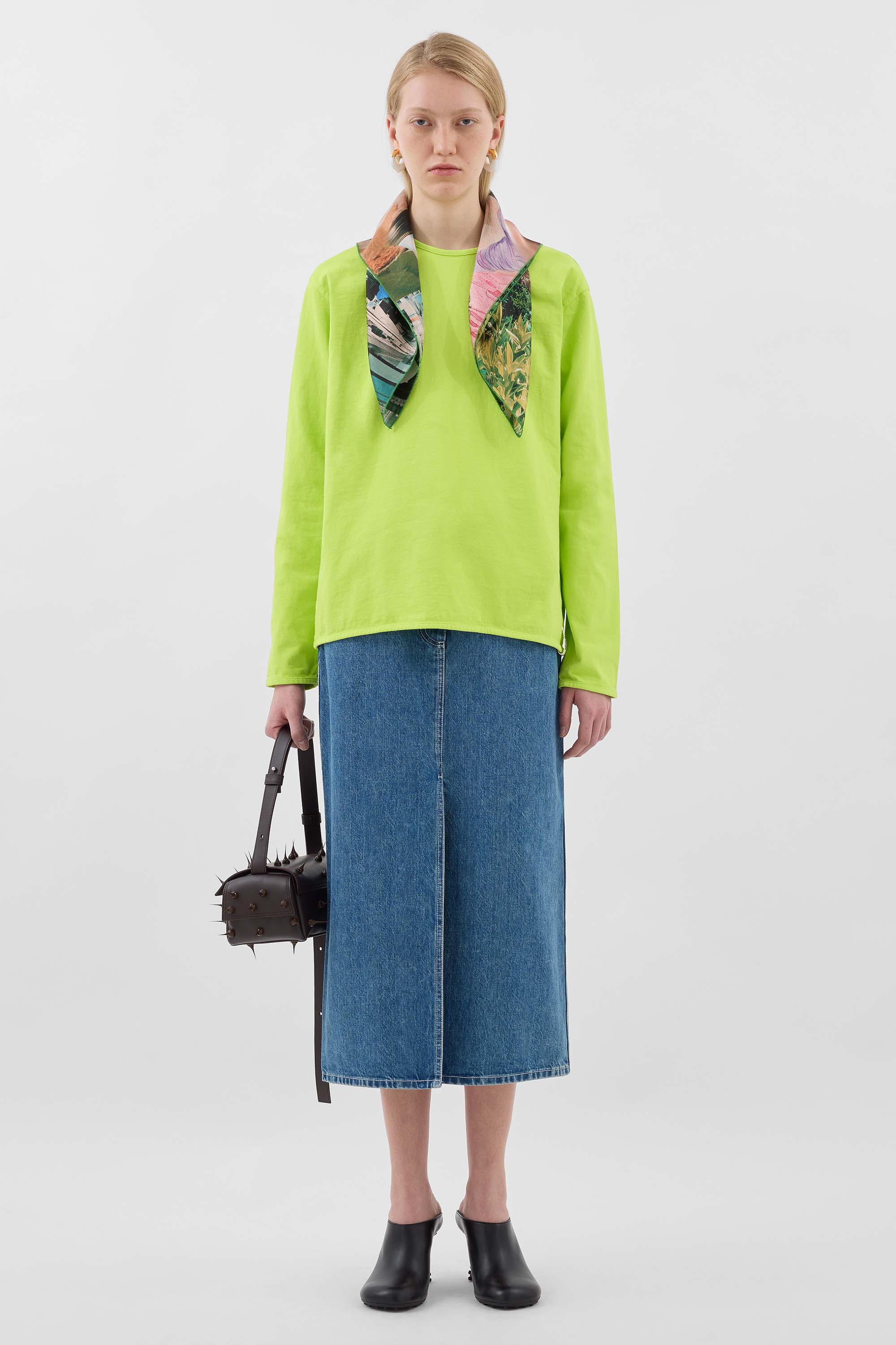 EVERYDAY CLASSIC LONGSLEEVE T-SHIRT / acid lime - Image 4