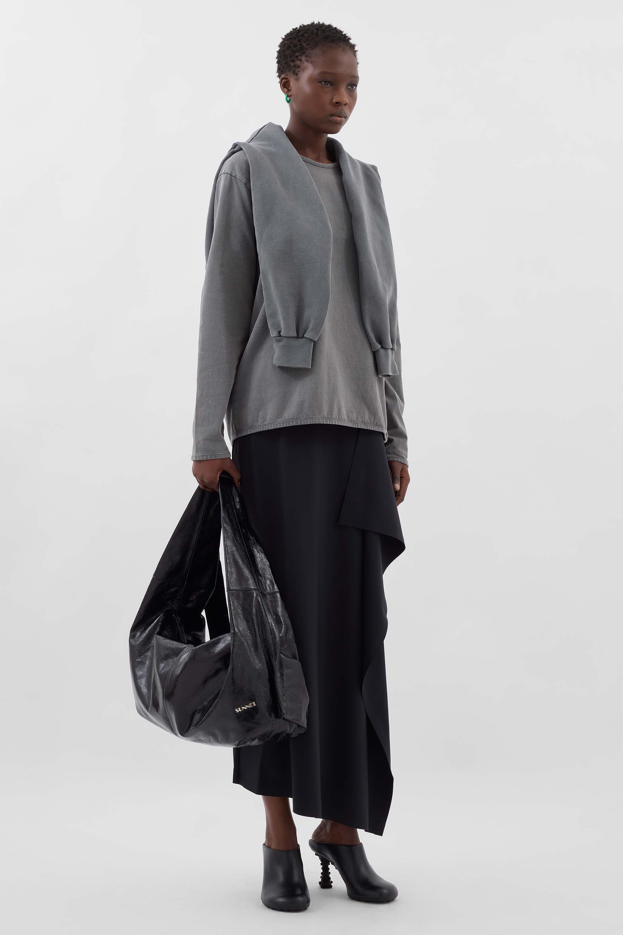 EVERYDAY CLASSIC LONGSLEEVE T-SHIRT / anthracite - Image 4