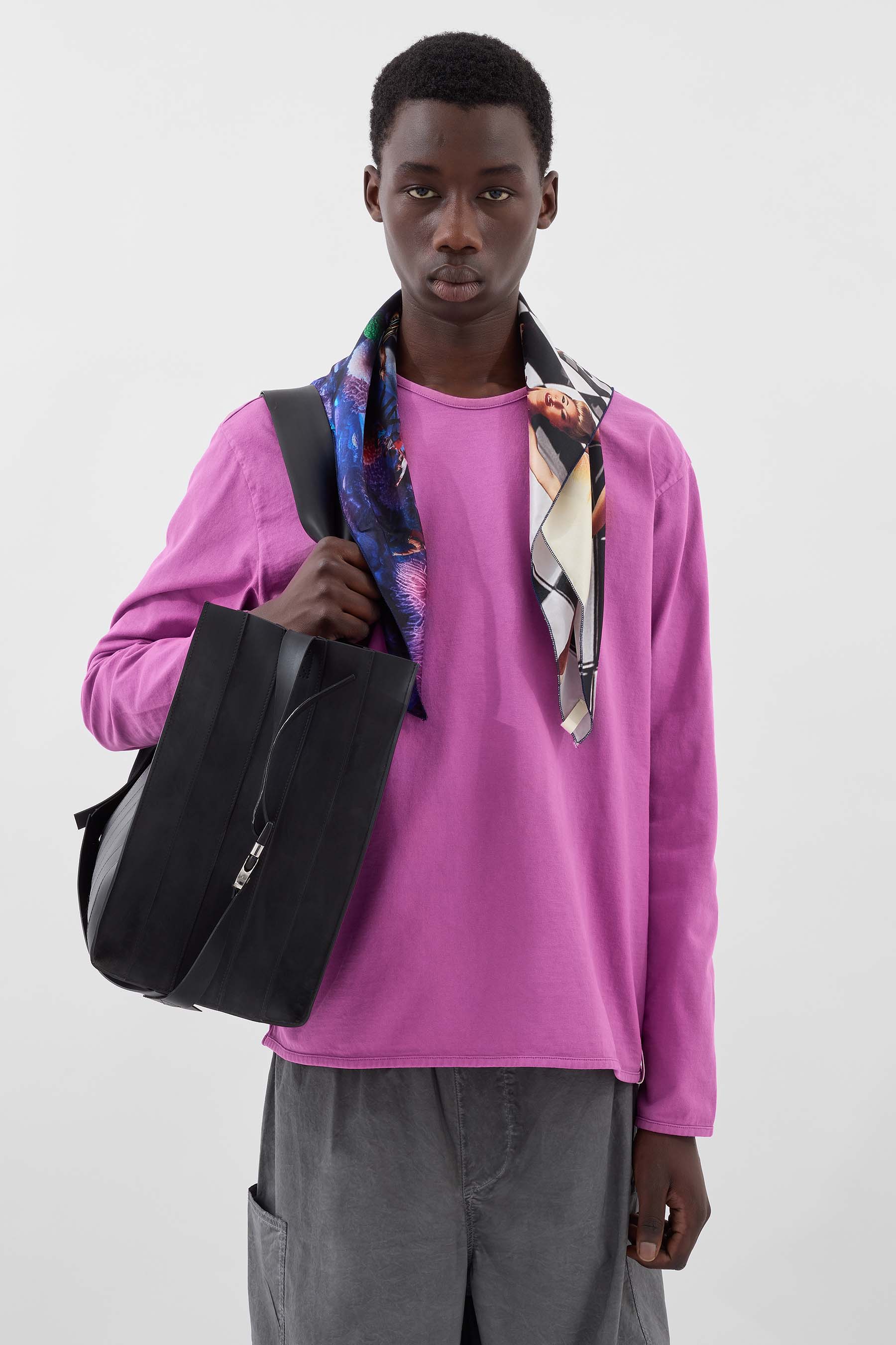 EVERYDAY CLASSIC LONGSLEEVE T-SHIRT / rosebud - Image 3