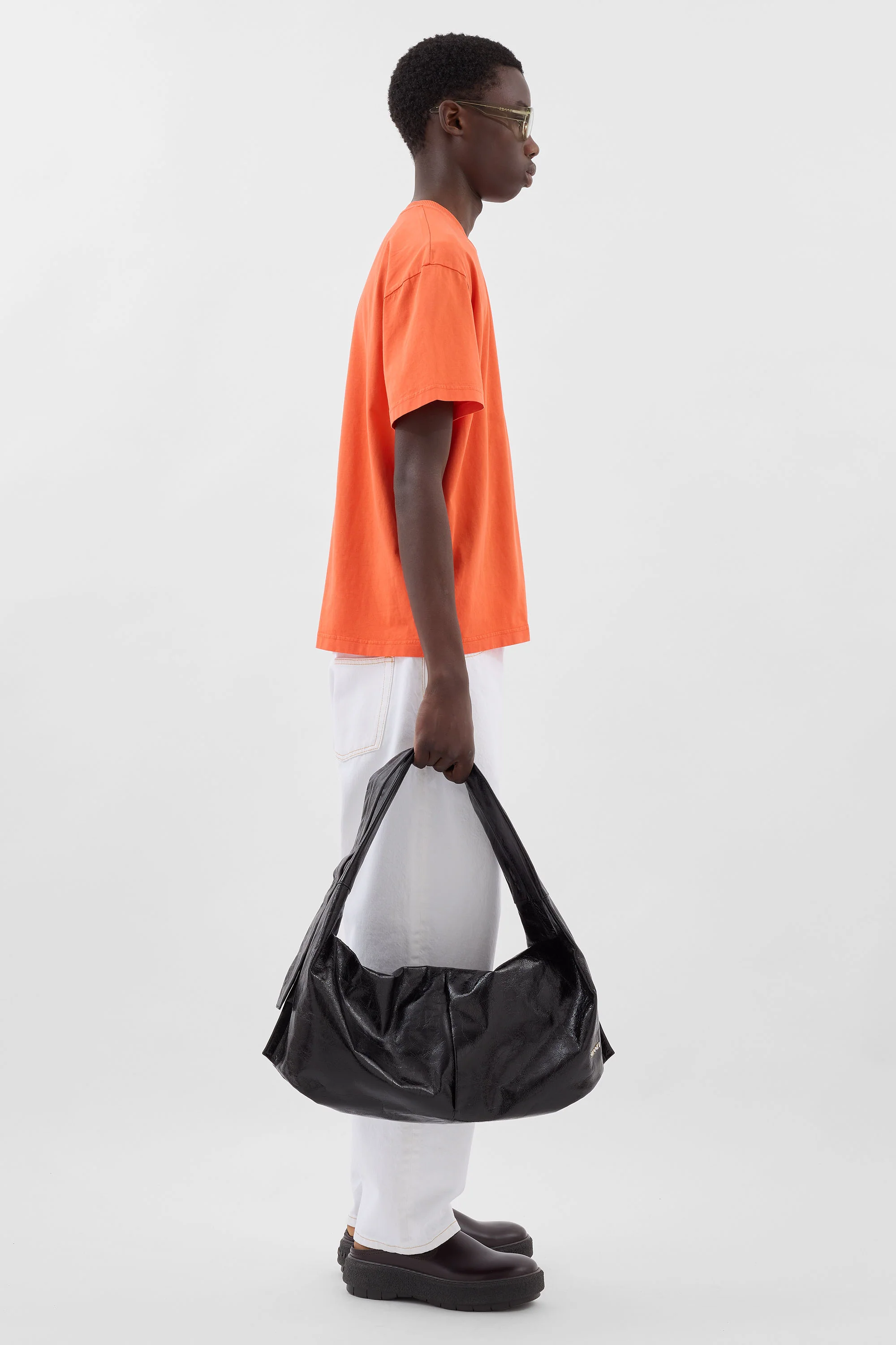 EVERYDAY CLASSIC T-SHIRT / bright orange - Image 4