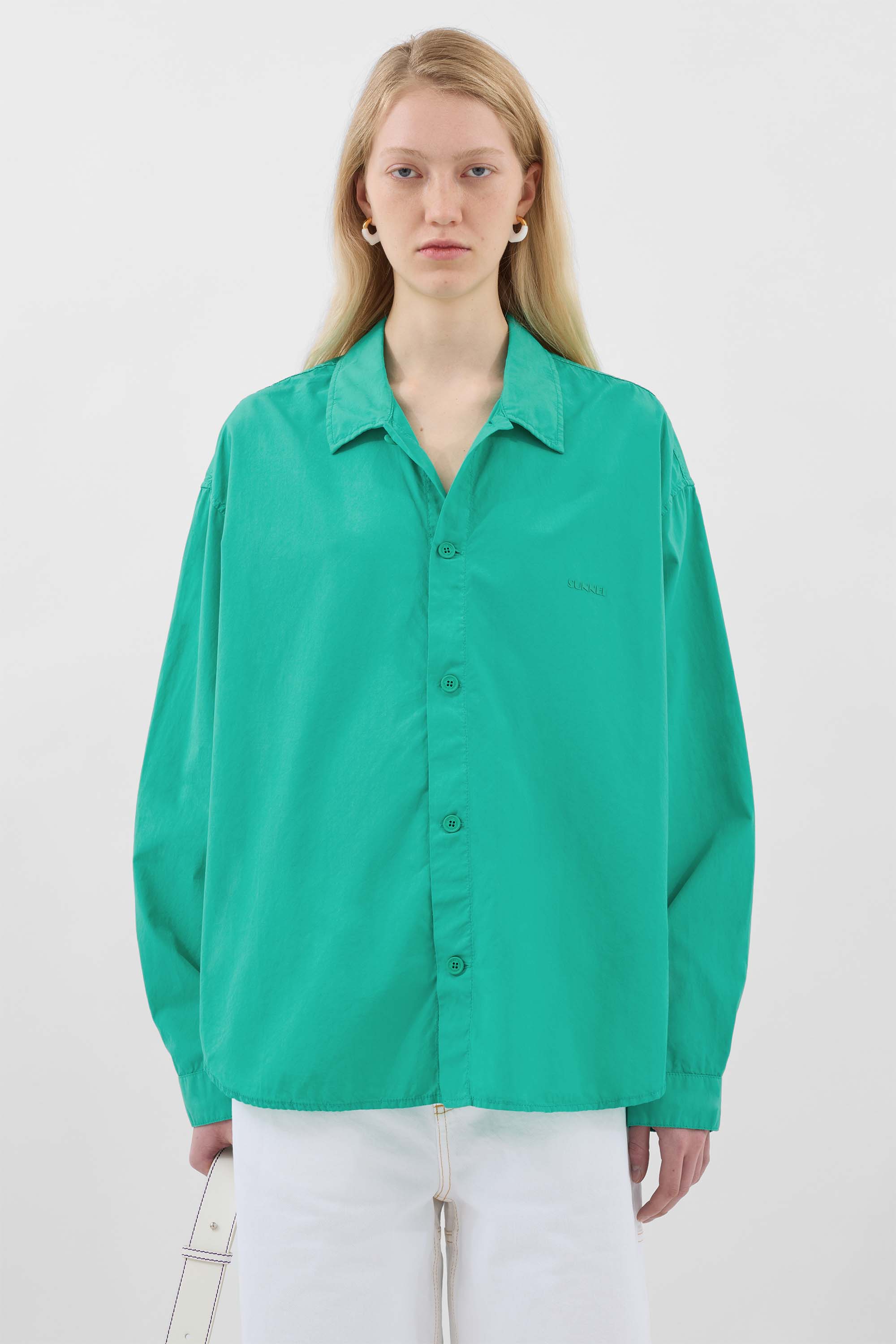 EVERYDAY OVER SHIRT / peacock green - Image 3