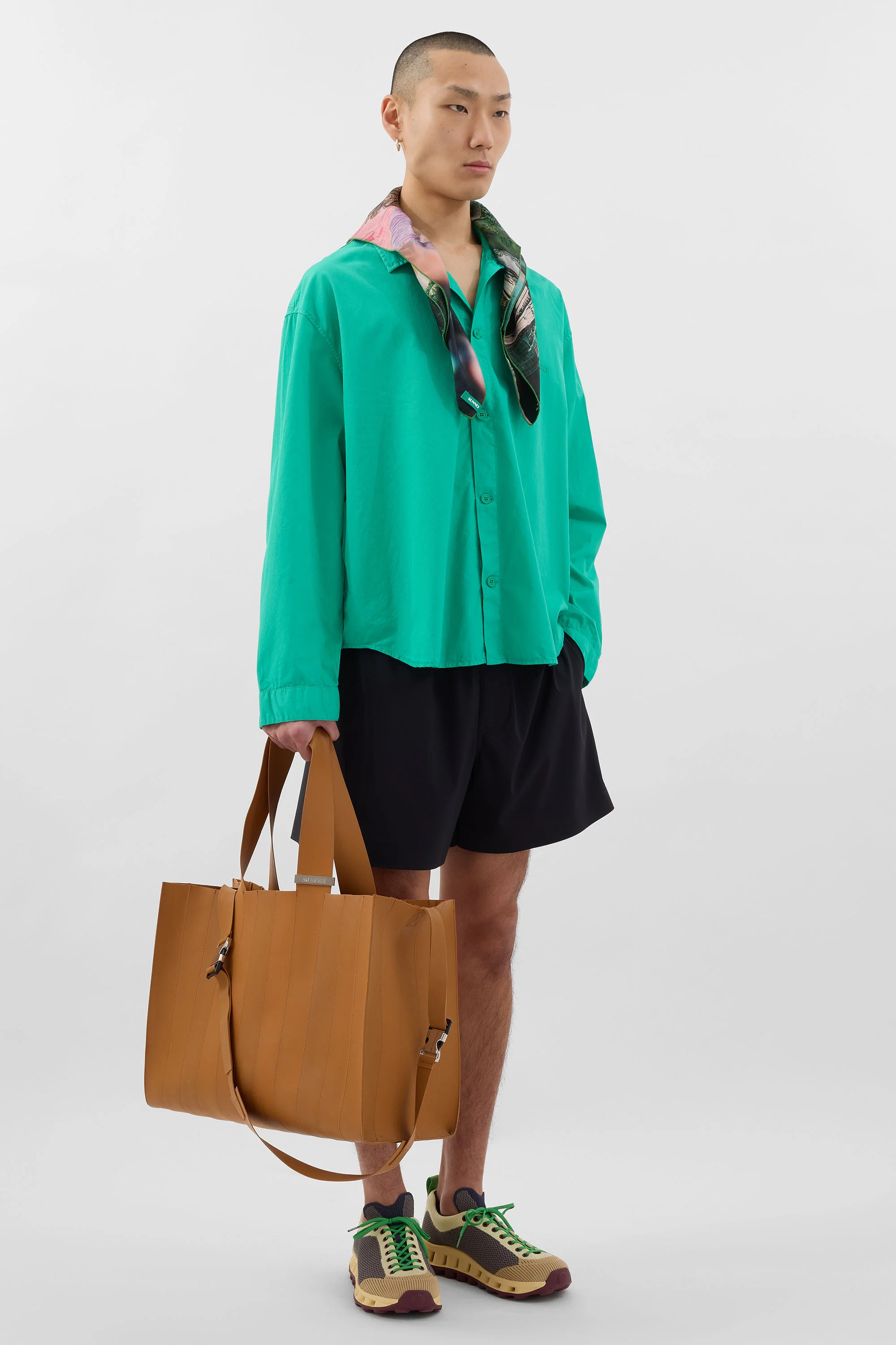 EVERYDAY OVER SHIRT / peacock green - Image 4