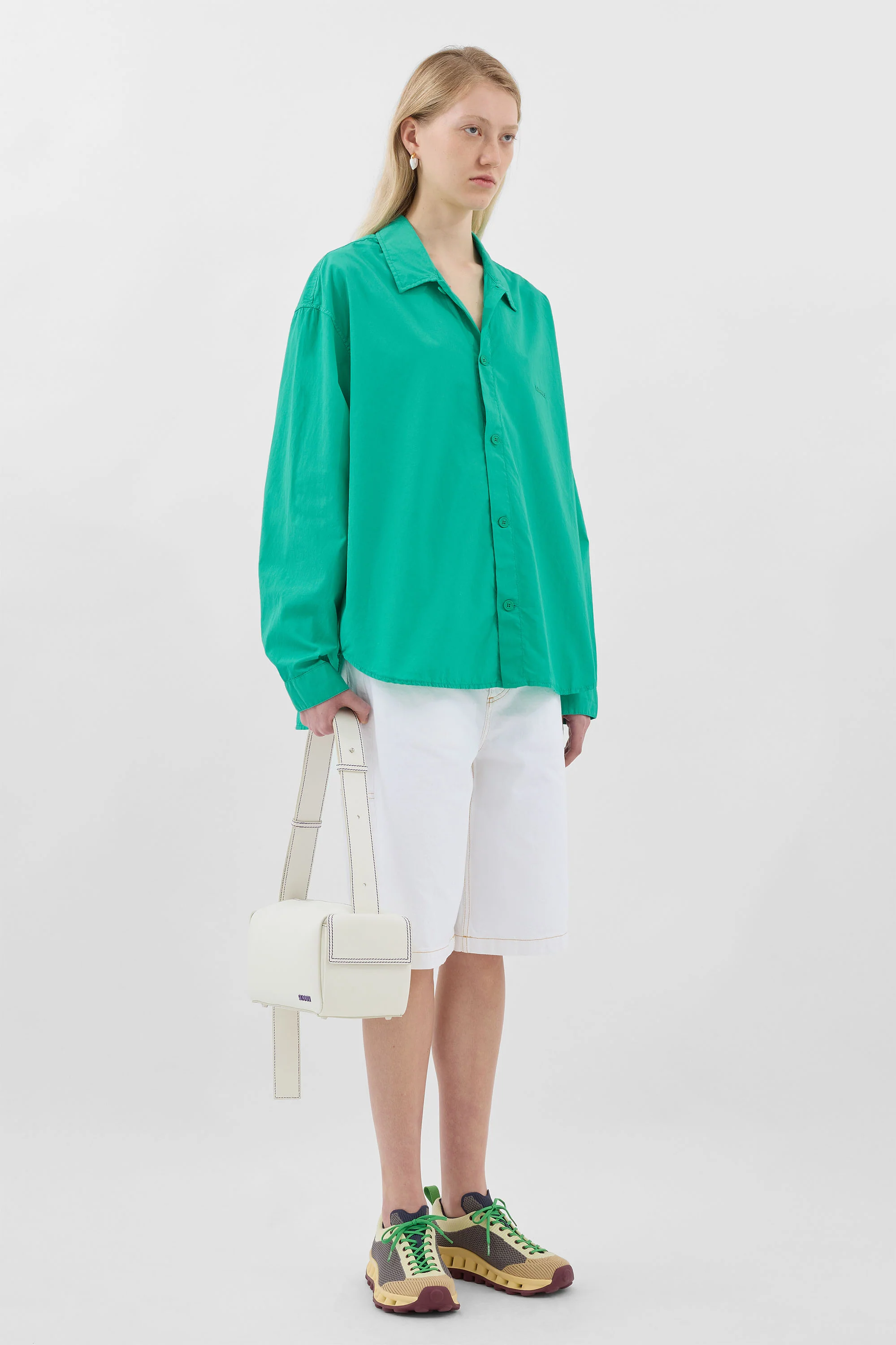 EVERYDAY OVER SHIRT / peacock green - Image 5
