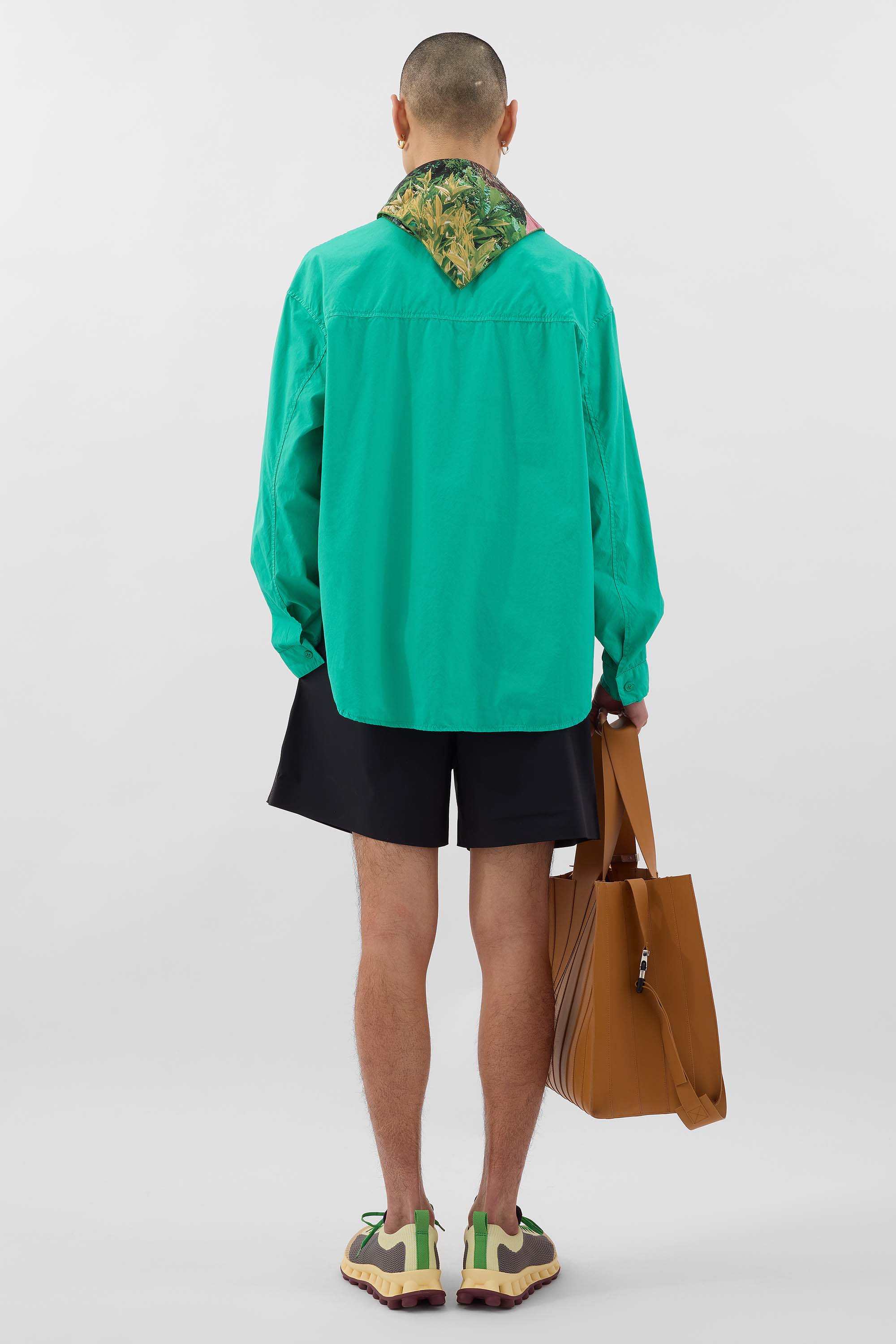 EVERYDAY OVER SHIRT / peacock green - Image 6