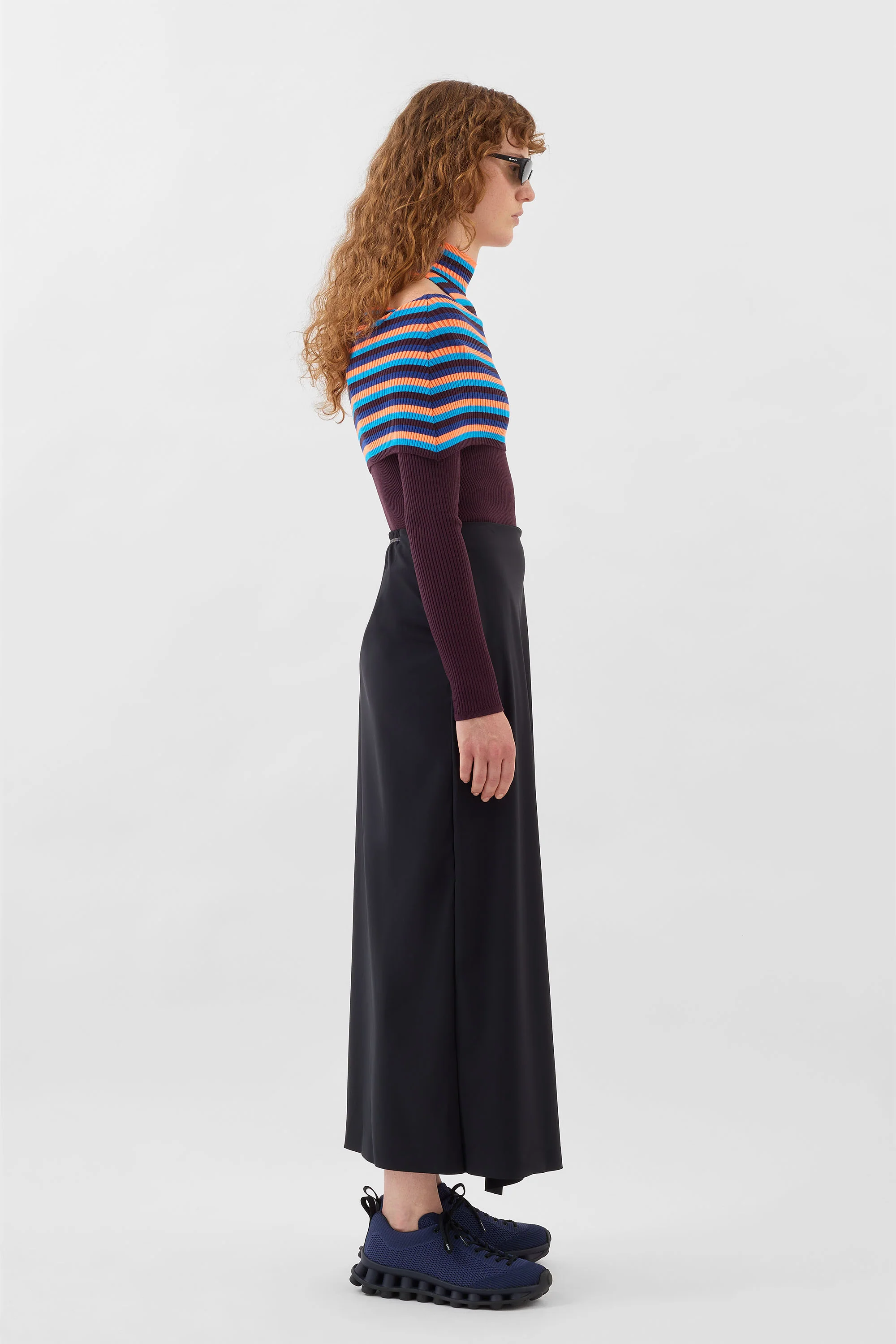 FOLDED TOP / burnt aubergine - Image 7